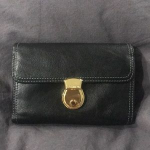 Le Tanneur Black Leather Wallet